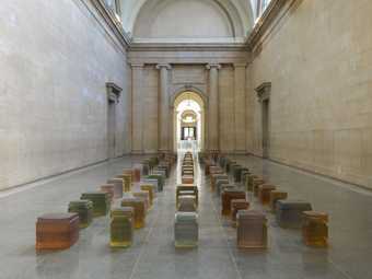 Rachel Whiteread Untitled (One Hundred Spaces) 1995