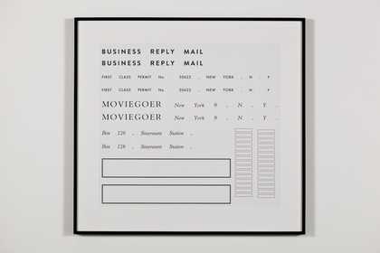Larry Johnson, Untitled (Moviegoer Type) 2010