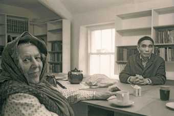 Winifred Nicholson and Li Yuan-chia in Cumbria, 1975