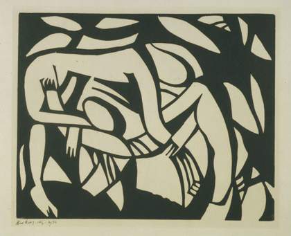 Henri Gaudier-Brzeska The Wrestlers 1913