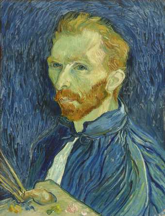 Van Gogh painting Self Portrait, Autumn 1889