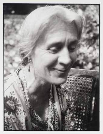 Photograph of Vanessa Bell taken in 1930, Tate Archive