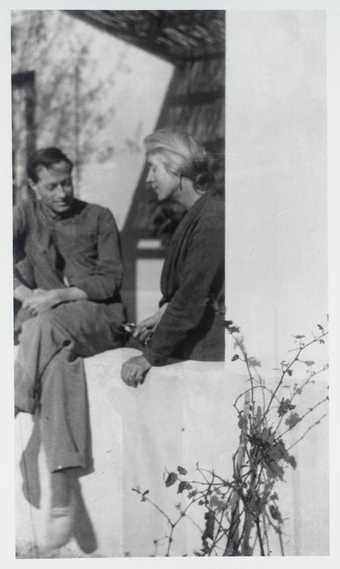 Photograph of Duncan Grant and Vanessa Bell at La Bégère, in the South of France, Tate Archive