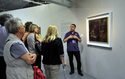 VA talk at Tate Liverpool during Chagall
