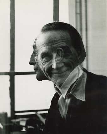 Victor Obsatz, Portrait of Marcel Duchamp, 1953 - Courtesy Moeller Fine Art, New York