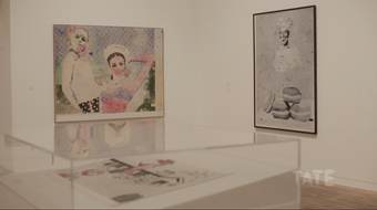 Polke exhibition at Tate Modern 2014-15