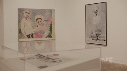 Polke exhibition at Tate Modern 2014-15