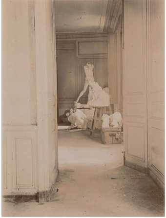 View of Rodin’s studio c.1896. Photo by Eugène Druet, Musée Rodin