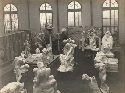 View of Rodin’s studio, 1904–5. Photo by Jacques-Ernest Bulloz, Musée Rodin