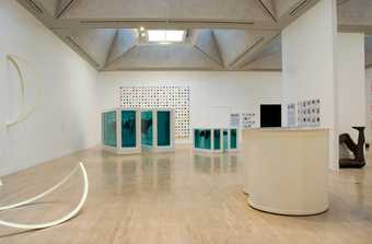 View of Turner Prize Retrospective exhibition