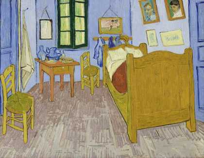 Vincent van Gogh The Bedroom 1889 Musée d'Orsay, Paris