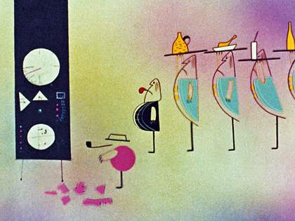 Vlado Kristl Krada dragulja / Juwelenraub / Great Jewel Robbery 1959, film still Courtesy Filmmuseum München 