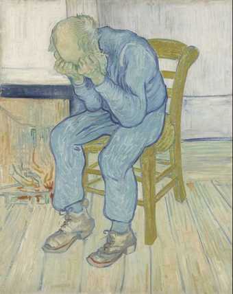 Vincent van Gogh At Eternity's Gate 1890 Kröller-Müller Museum, Otterlo, The Netherlands
