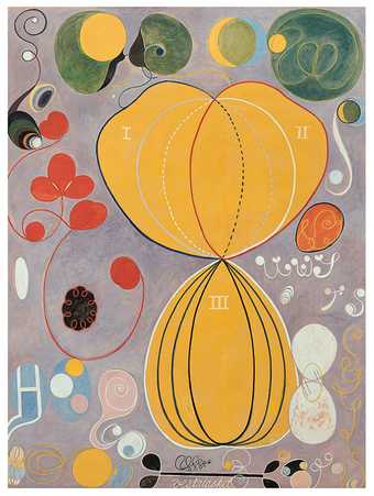 Hilma af Klint, The Ten Biggest, No 7 1907