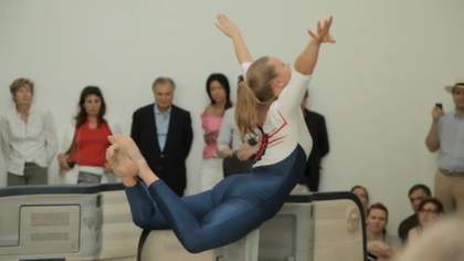 Still image from video showing performance