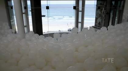 Martin Creed installation at Tate St Ives