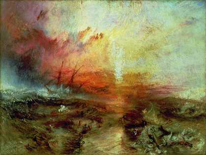 Joseph Mallord William Turner, Slave Ship, 1840, Museum of Fine Arts, Boston