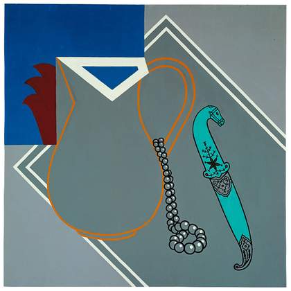 Patrick Caulfield - Still Life with Dagger, 1963