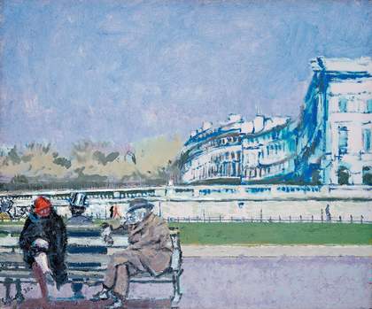 Walter Sickert The Front at Hove (Turpe Senex Miles Turpe Senilis Amor) 1930