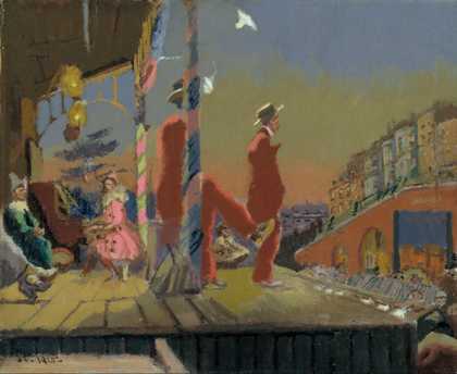 Walter Richard Sickert Brighton Pierrots 1915. Tate