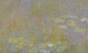 Detail of Claude Monet's Water-Lilies after 1916