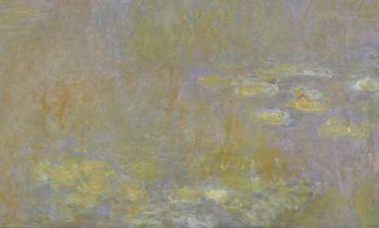 Detail of Claude Monet's Water-Lilies after 1916