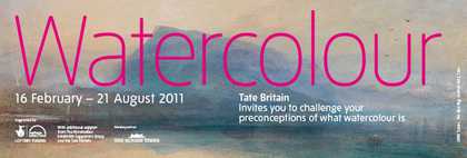 watercolour tate britain exhibition banner