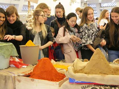 Students at the University of Westminster