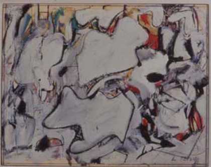 Willem de Kooning Attic Study 1949