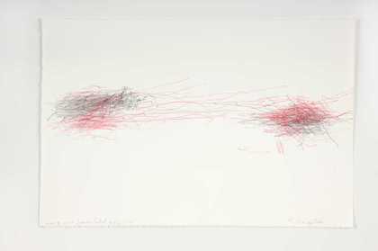 William Anastasi Subway Drawing