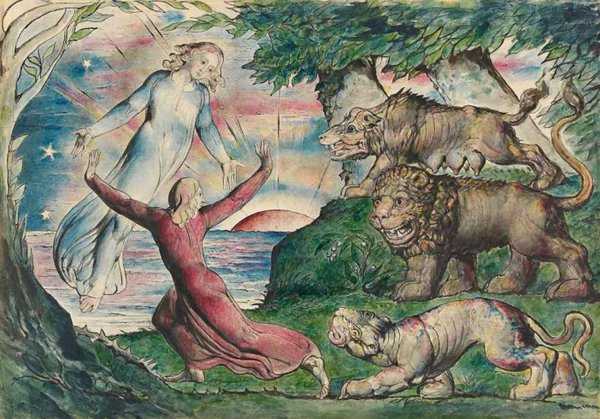 William Blake's illustrations to Dante's Divine Comedy