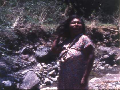 Chick Strand, Señora con Flores / Woman with Flowers, 1995-2011, film still  Courtesy of Academy Film Archive