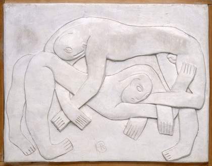 Henri Gaudier-Brzeska Wrestlers 1914