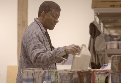 Andy Mundy Castle, William T. Williams – A Diamond In A Box 2017, film still. Courtesy the artist