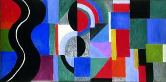 Sonia Delaunay Syncopated rhythm, so-called The Black Snake 1967