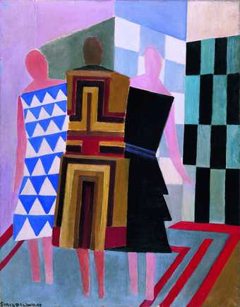 Sonia Delaunay Simultaneous Dresses (The three women) 1925