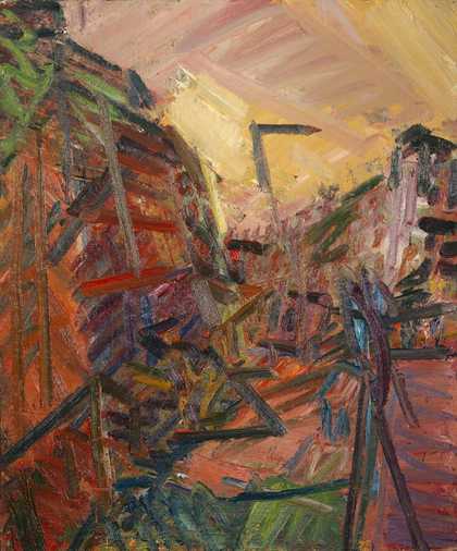 Frank Auerbach Mornington Crescent – Winter morning 1989 © Frank Auerbach