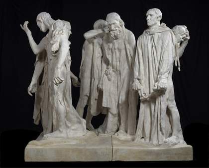 group of men sculpture by rodin