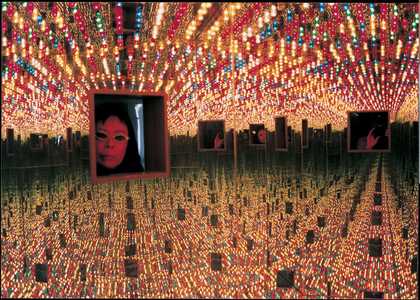 Yayoi Kusama Infinity Mirrored Room Love Forever 1966 remade 1994 Installation view