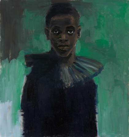 Lynette Yiadom-Boakye, A Passion Like No Other 2012 Collection Lonti Ebers © Courtesy of Lynette Yiadom-Boakye 