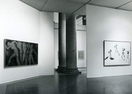 Installaton view of Two European Artists 1974