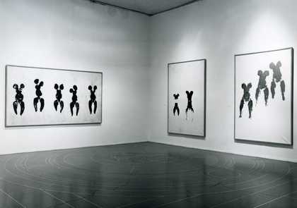 Installaton view of Two European Artists 1974