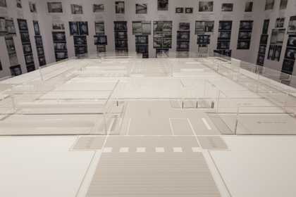 Installation view of Introduction to Archives XIII: Tokyo Biennale ’70, Revisited, March 2016