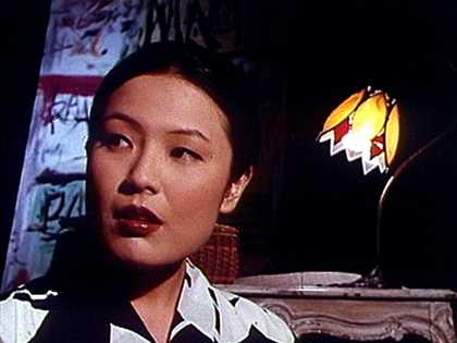 ​Bruce and Norman Yonemoto Japan in Paris in L.A. 1996, film still. Courtesy Electronic Arts Intermix (EAI), New York