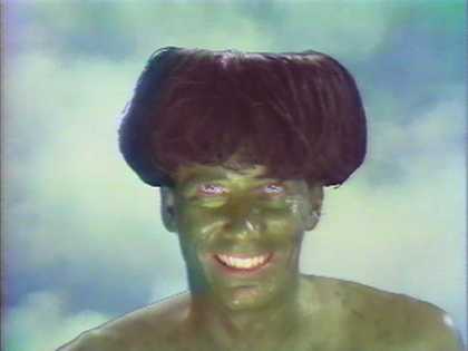 ​Bruce and Norman Yonemoto in collaboration with Mike Kelley Kappa 1986, film still. Courtesy Electronic Arts Intermix (EAI), New York