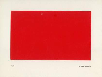 Yves Klein Yves Peintures 1954