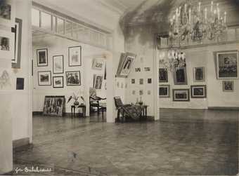 Fahrünnisa Zeid exhibition, Ralli Apartment, Istanbul, c.1945/6