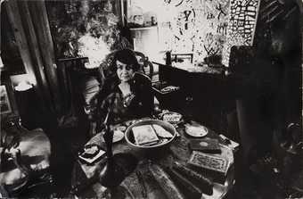 Zeid in her studio, Paris c.1960s