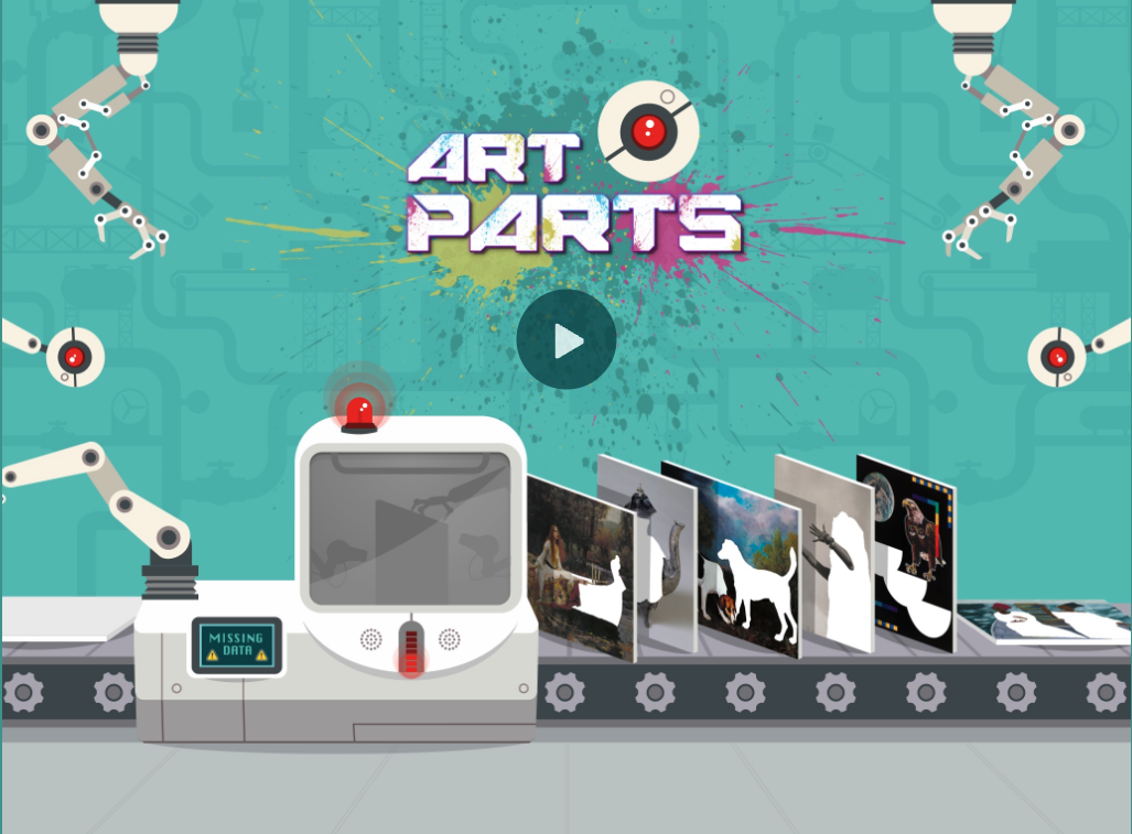 Art parts screenshot of gameplay